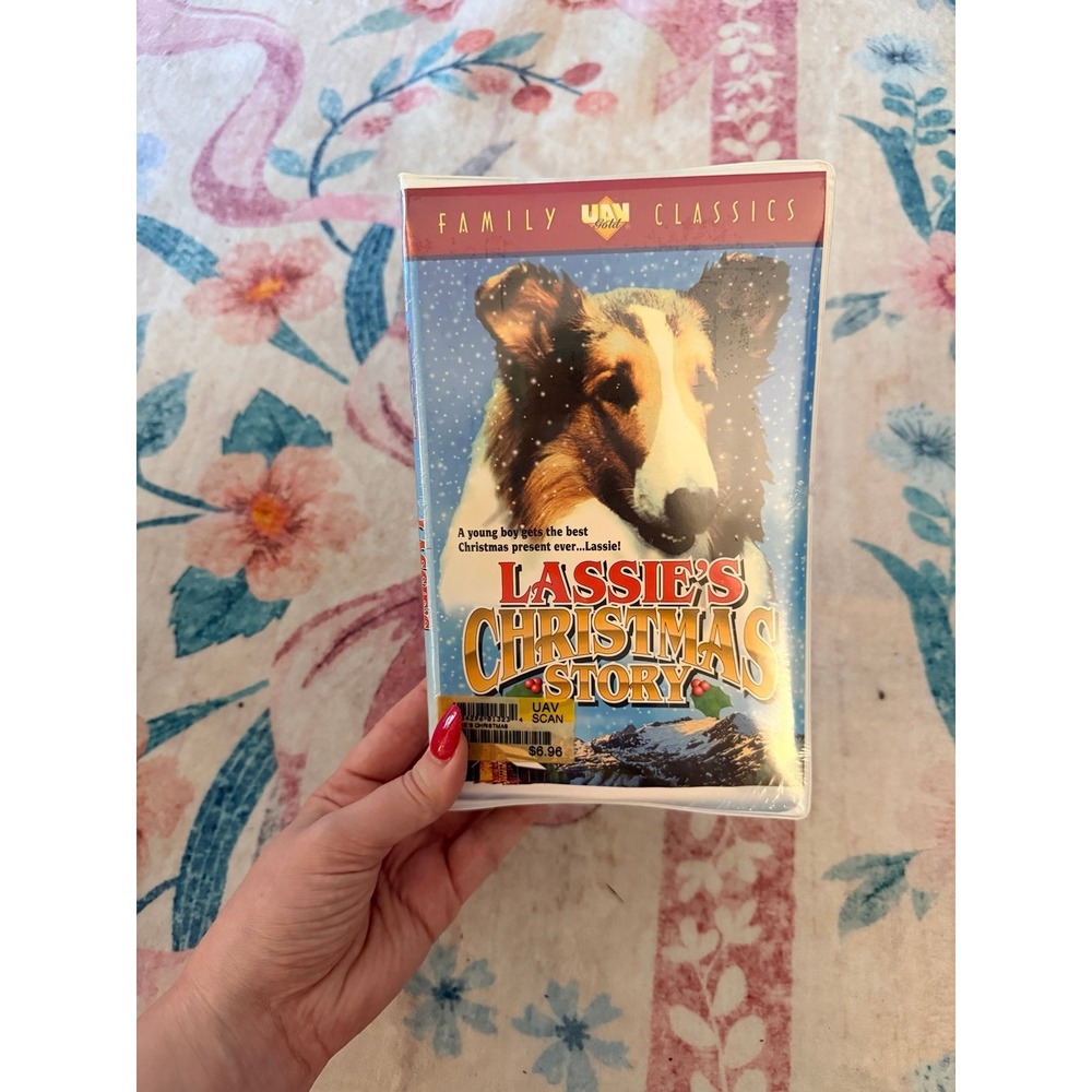 Lassies Christmas Story VHS Sealed‎